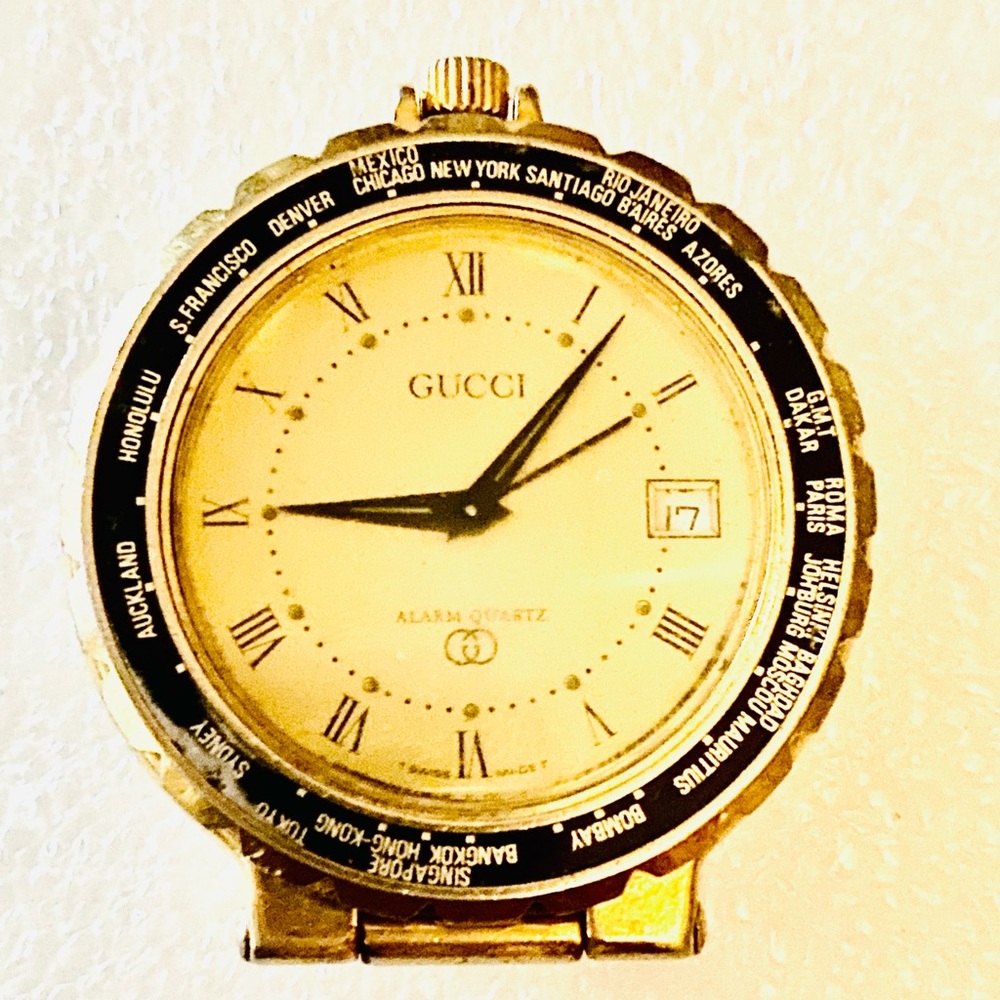 Vintage Gucci World Alarm Clock
